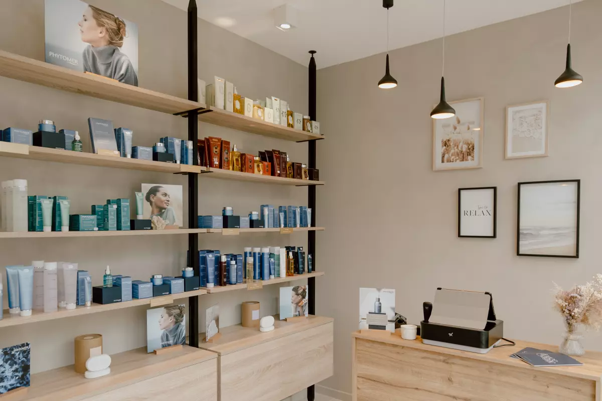 Les produits d'esthétique à la vente chez Douce-Vague