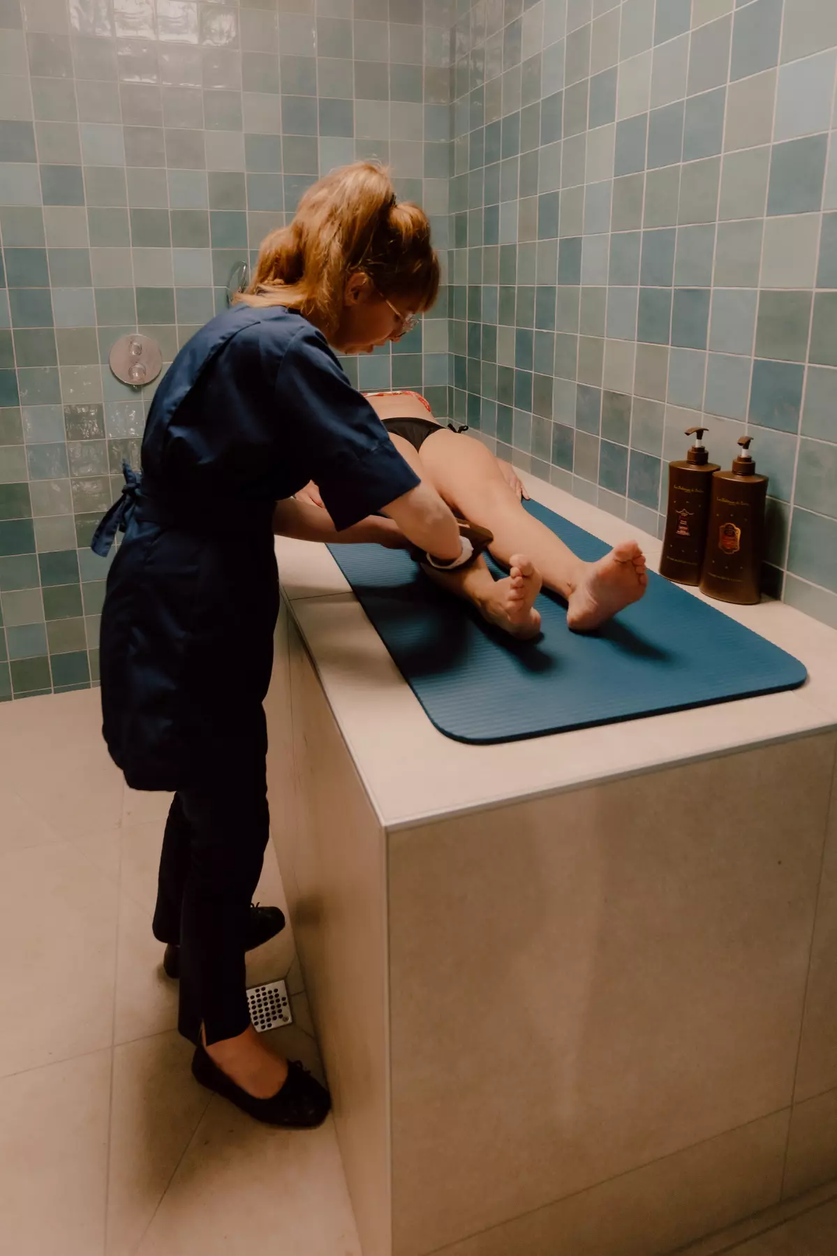 Soins et gommage au hammam de Carantec